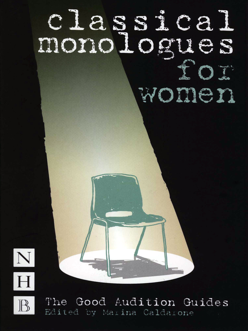 Title details for Classical Monologues for Women by Marina Calderone - Wait list